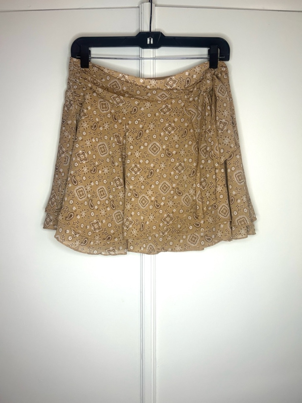 Aerie Bandana Print Wrap Skirt